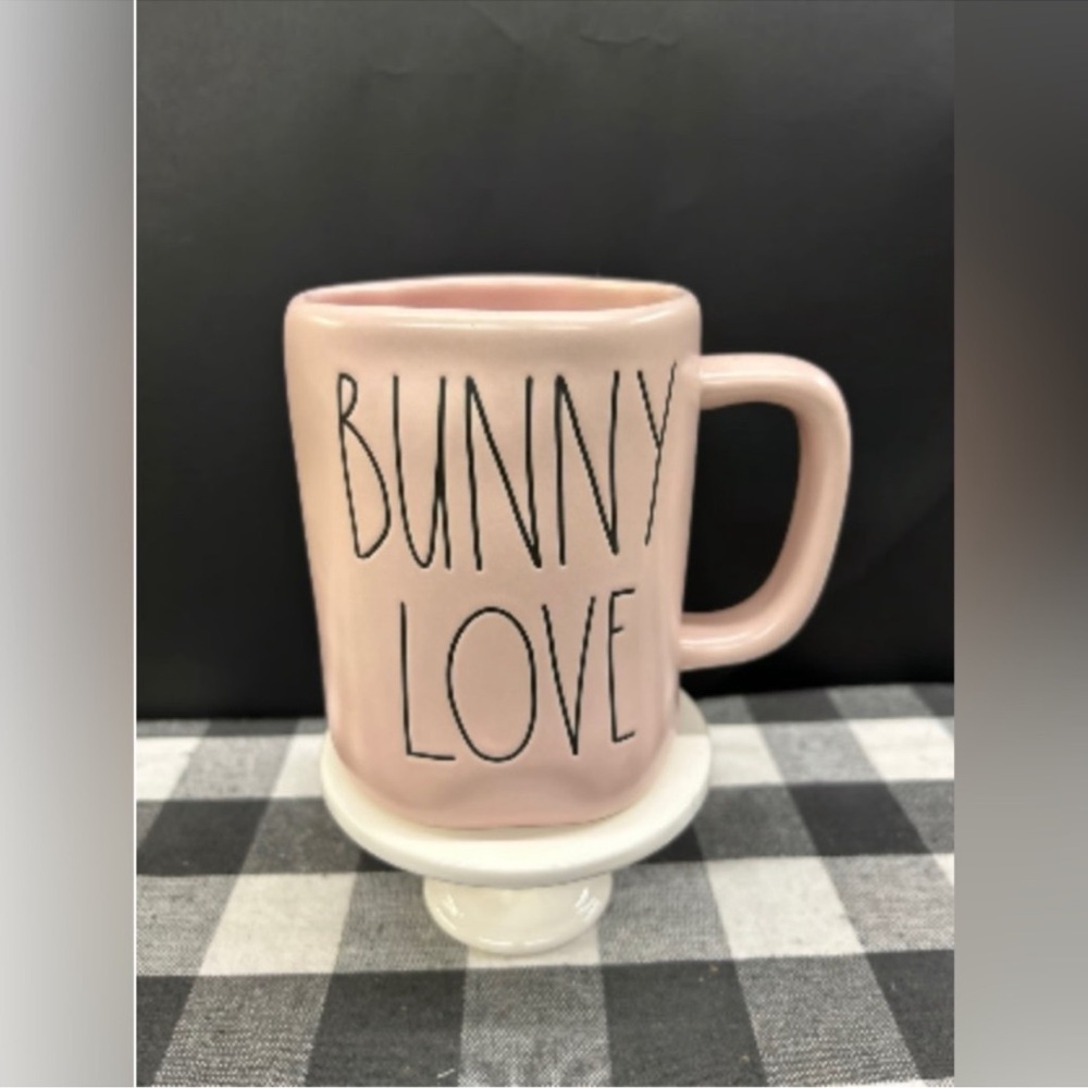 Rae Dunn Bunny Love Pink Mug Easter/Spring